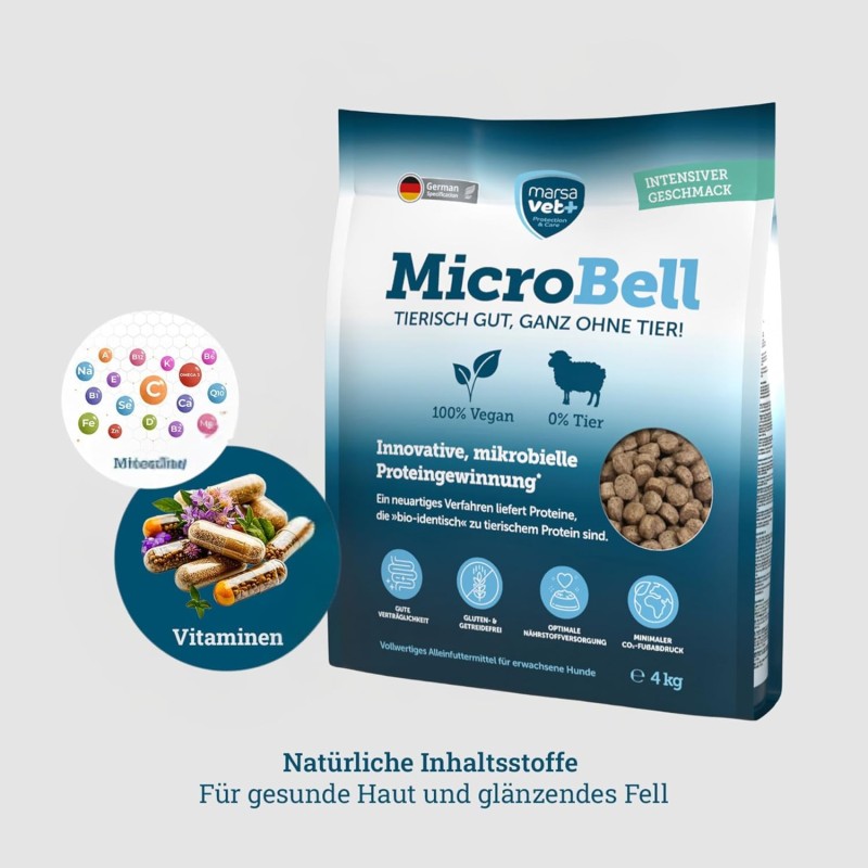 Marsavet MicroBell – Aliments pour chiens végan 4 kg – image 5