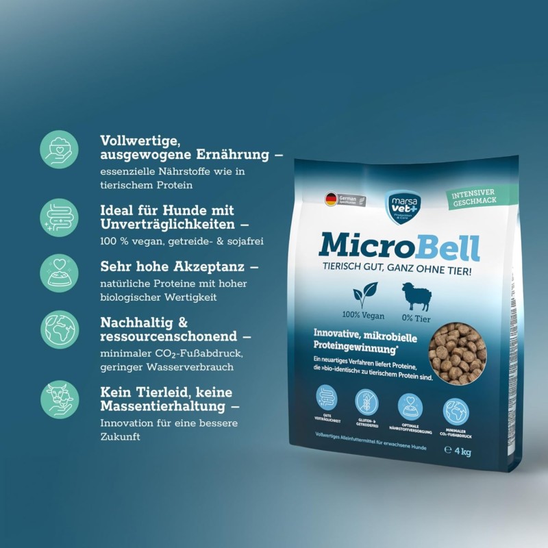 Marsavet MicroBell – Aliments pour chiens végan 4 kg – image 8