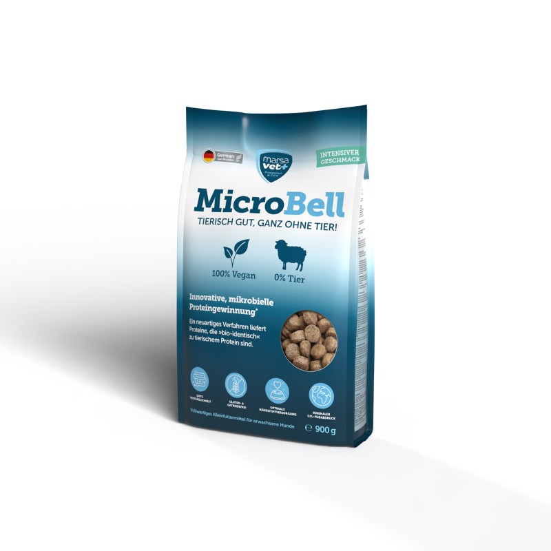 Marsavet MicroBell – Aliment pour Chien Végétalien 900 g