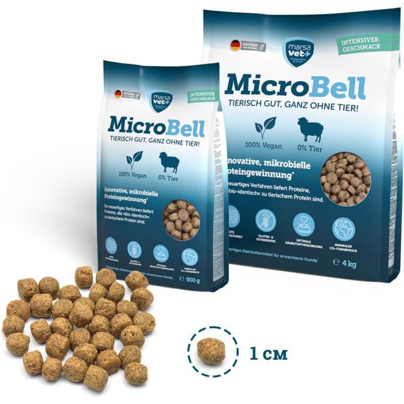Marsavet MicroBell – Aliment pour Chien Végétalien 900 g – image 3