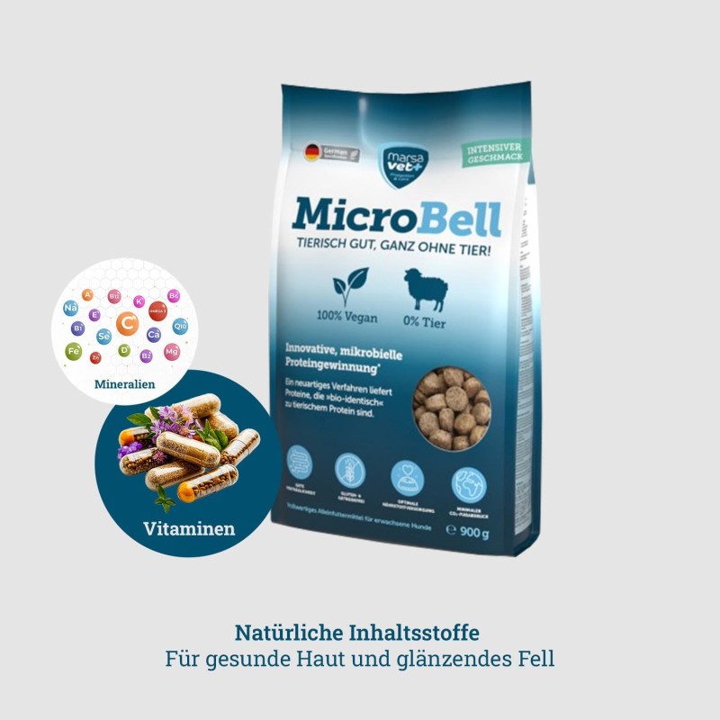 Marsavet MicroBell – Aliment pour Chien Végétalien 900 g – image 8