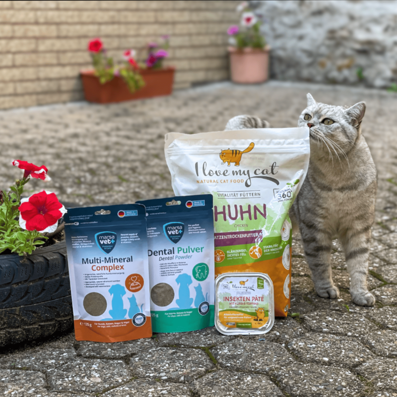 Marsavet Multi-Mineral Pulver – Hunde, Katzen 125 g – pâté