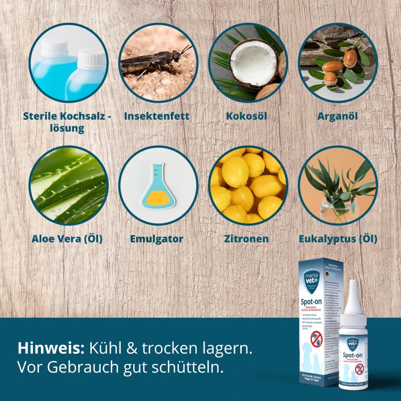 Marsavet Spot-on – Zecken- & Flohschutz 50 ml – Bild 9